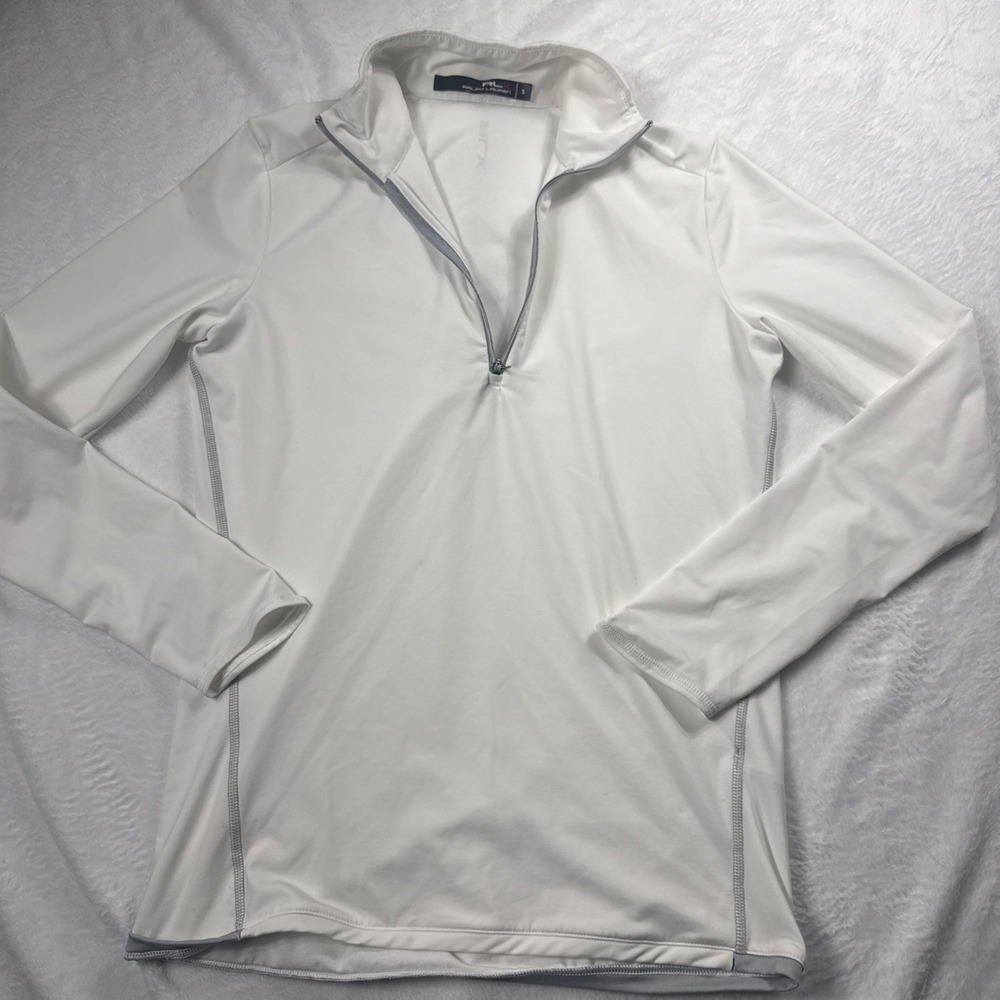 Ralph Lauren RLX 1/2 Zip Golf Shirt womens Pullover Long Sleeve top size S Small
